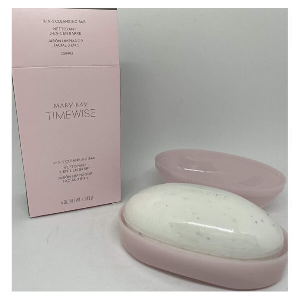 3 in 1 Cleansing bar with soap dish